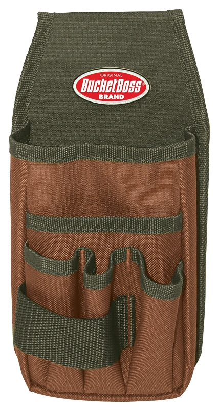 Bucket Boss - Utility Pouch with FlapFit, Pouches - Original Series (54170), Brown