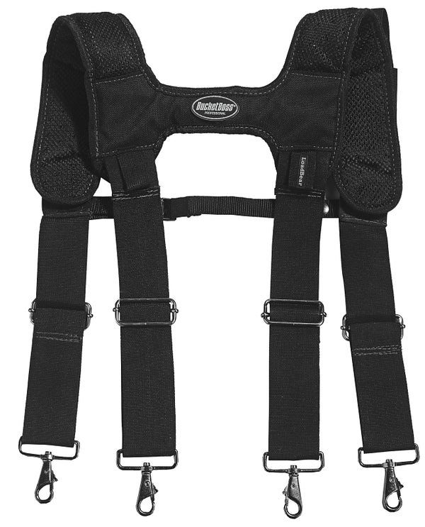 Bucket Boss - LoadBear Suspenders, Belts & Suspenders (57400), Black