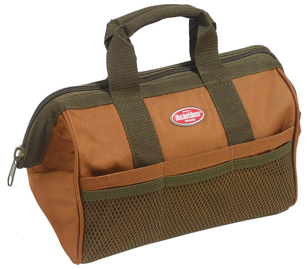 Bucket Boss Gatemouth 13 Tool Bag in Brown, 60013, 8 liters