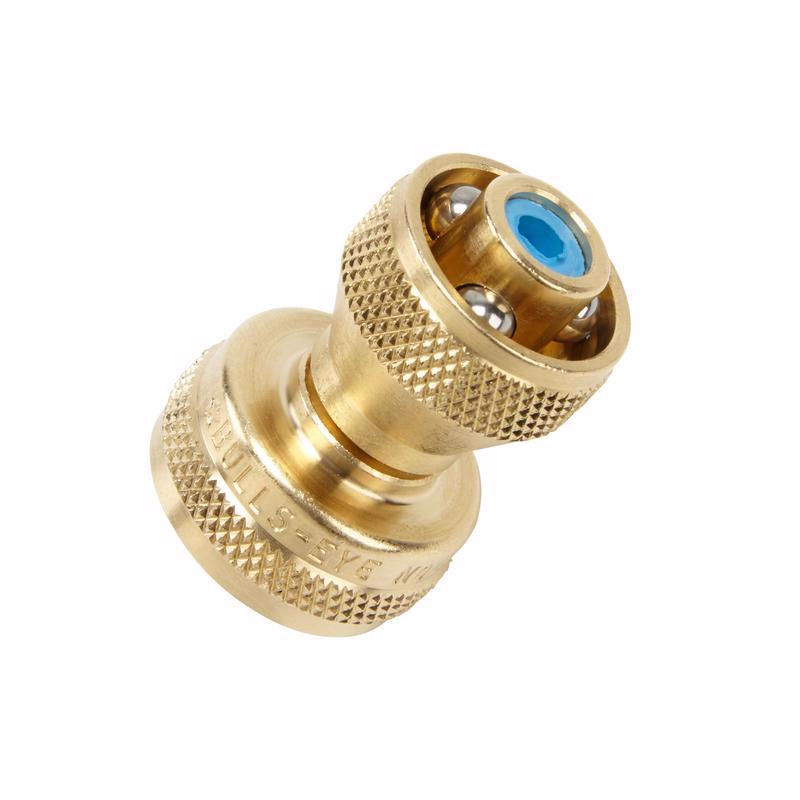 Bullseye Power Nozzle 4 pattern Adjustable High Pressure Brass Hose Nozzle