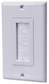 AmerTac Wallplate Pass-Thru V Brush Vwptbrw (4-Pack)