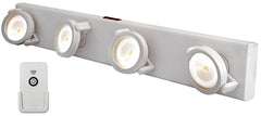 Rite Lite LPL704WRC LED Track Light with Remote White