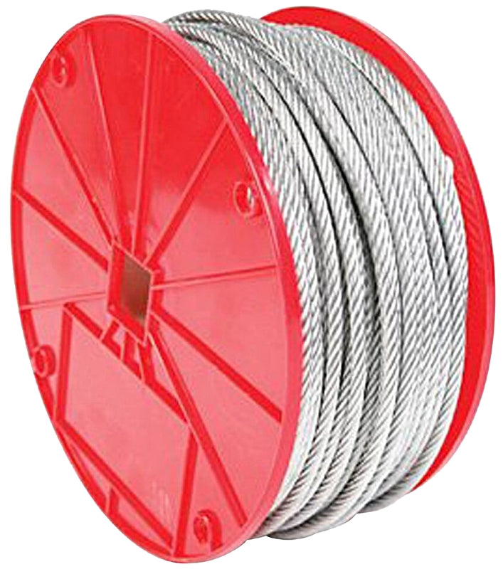 CABLE CLEAR VINYL 1/8"D