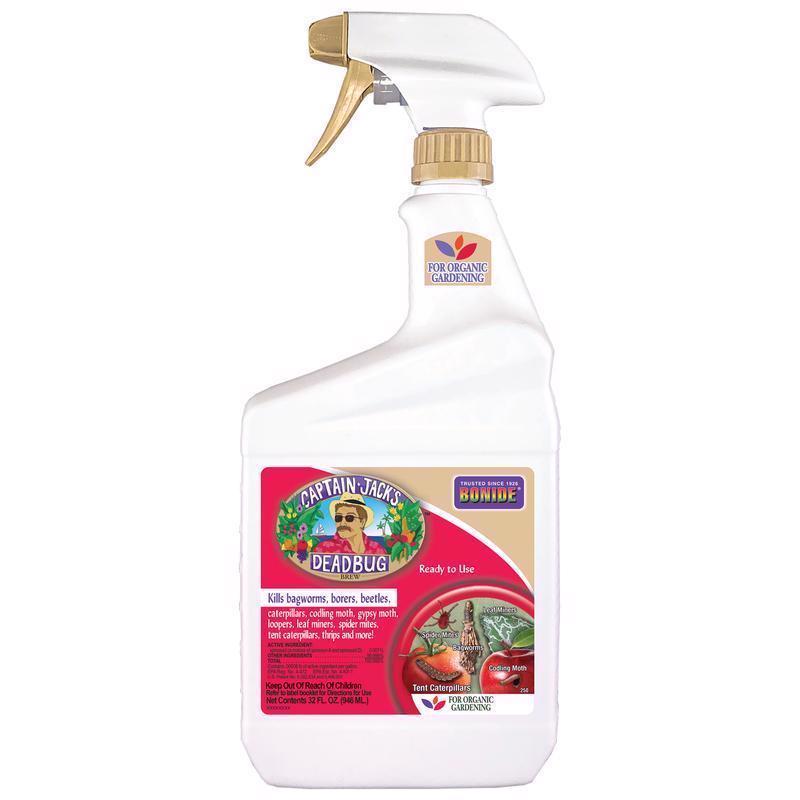 Bonide BND250 Captain Jack's Dead Bug Brew Ready to Use Insecticide/Pesticide, 32 oz