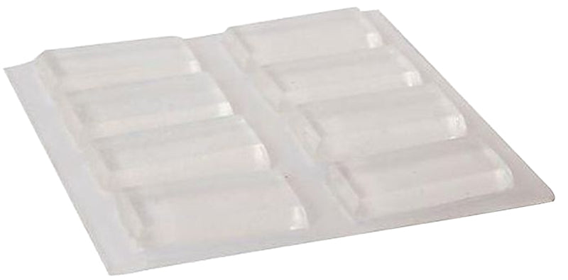 Shepherd Hardware 9963 Surface Gard Adhesive Bumper Pads, 1/2" X 1", Clear