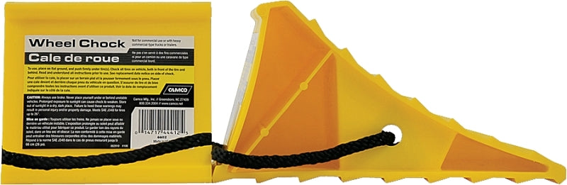 Whl Chock W/Rope