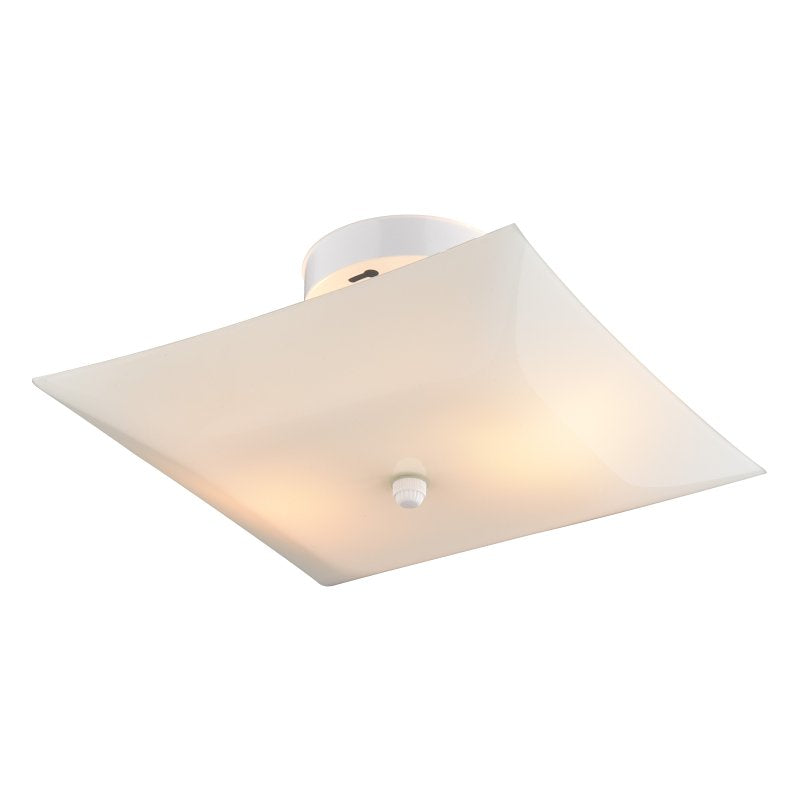 Boston Harbor F98WH02-12643L 7262116 Dimmable Ceiling Light Fixture, (2) 60/13 W Medium A19/Cfl Lamp