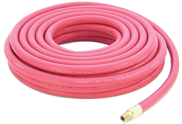Abbott Rubber Airhose Rbr 3/8x50 Cpld Qc 1010-03825-50-4MM