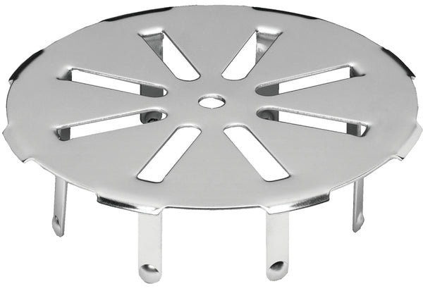 Oatey 42731 Snap-in Drain Strainer, 3 in, 304 Stainless Steel, Galvanized, 3-Inch