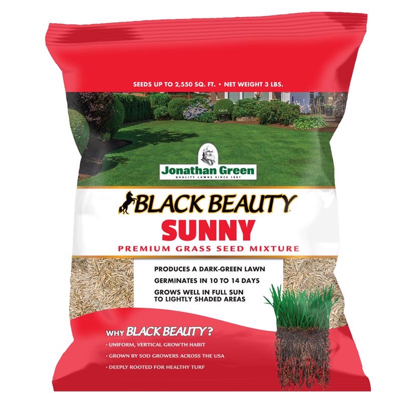 Jonathan Green Black Beauty Sunny Mixed Grass Seed 3 lb.