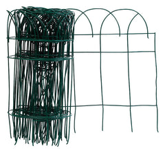 Panacea 240 in. L x 14 in. H PVC Green Scroll Garden Edging 89309