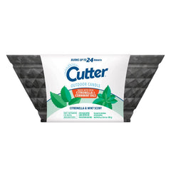 Cutter Outdoor Scented Candle Citronella and Mint Scent Brings Glow and Ambiance to Your Outdoor Space, 20 Ounces HG-97276