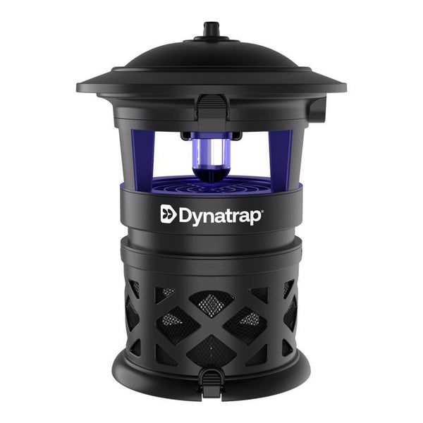Dynatrap DT1130SR 1/2 Acre Mosquito & Flying Insect Outdoor Trap and Killer - Kills Mosquitoes, Flies, Wasps, Gnats, & Other Flying Insects - Bug Zapper Alternative - Black
