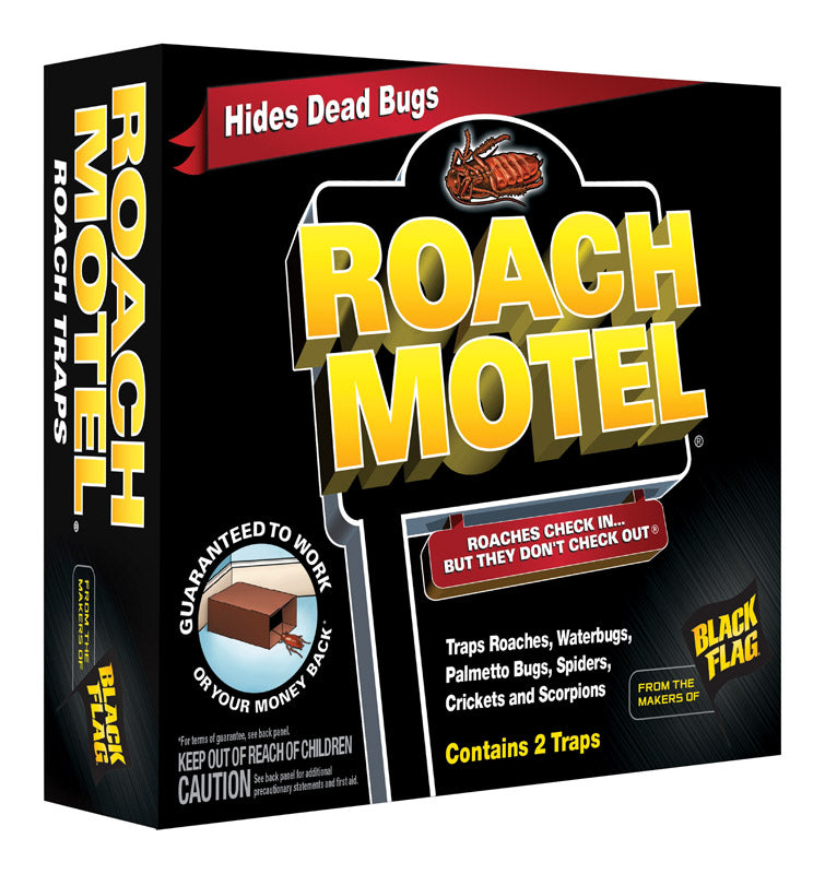 Black Flag Roach Motel Traps, 2-Count, 1-Pack