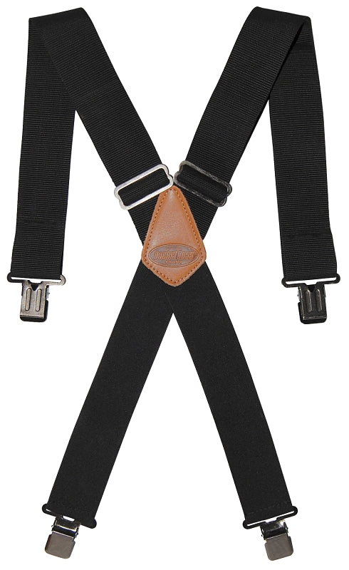 Bucket Boss 61120 Tool Belt Suspenders, Black