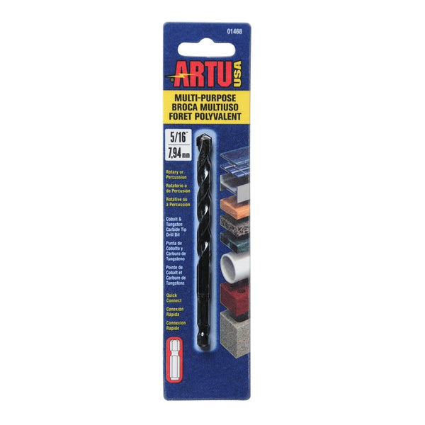 Artu - 5/16In Quick Connect Multi-Purpose Drill Bit 01468