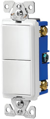 Eaton Wiring Devices 7728W-SP Combination Switch, White