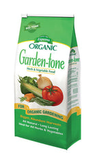 Espoma Organic Garden-Tone 3-4-4 Organic Fertilizer for Cool & Warm Season Vegetables and Herbs. Grow an Abundant Harvest of Nutritious and Flavorful Vegetables - 18 lb. Bag GT18