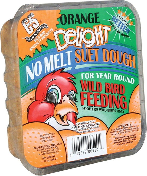 C&S 12529 Orange Delight Suet, 11.75-Ounce
