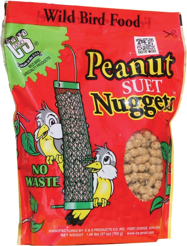 C & S CS6105 FBA_6105 Wild Bird Nuggets 27 oz (Pack of 6), 6-Pack, Multi CS06105