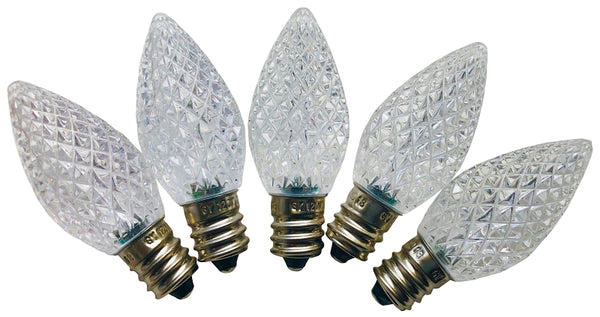 Santas Forest 24778 Warm White Led Light Bulb, 120 Volt, Plastic