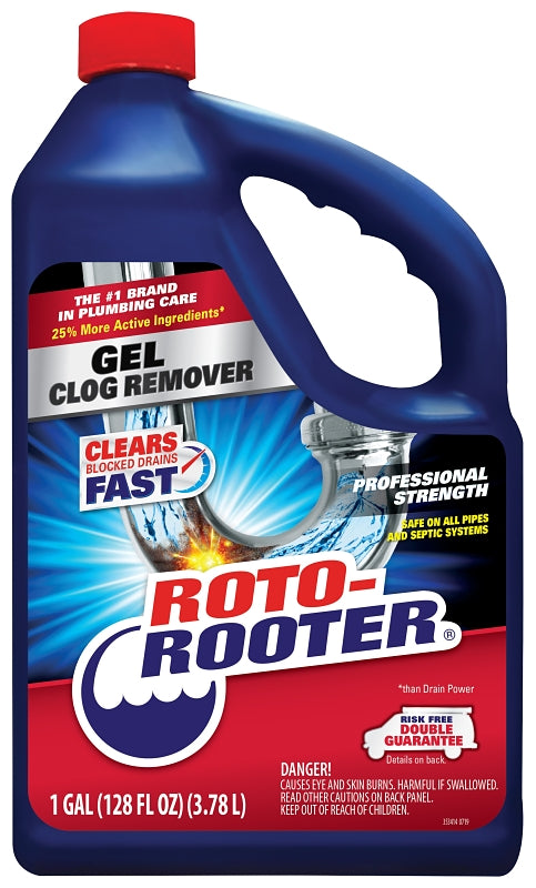 Rust-Oleum Roto Rooter Gel Clog Remover 1 gal. - Case of: 4;4 351999