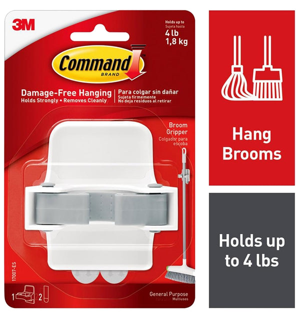 Command BROOM GRIPPER (Pkg of 3) 17007-ES (3-Pack)