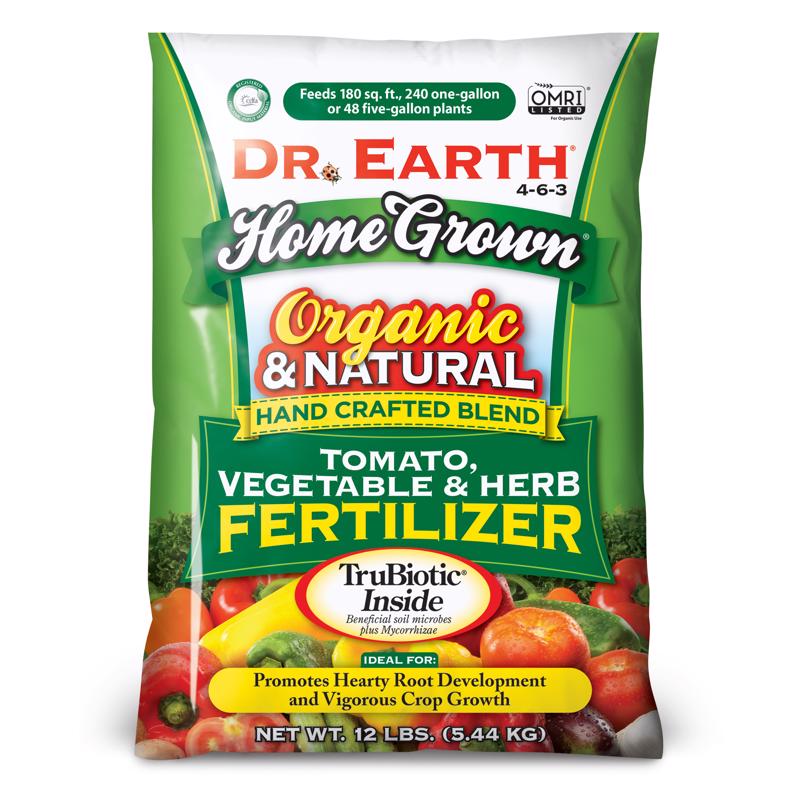 Organic 5 Tomato, Vegetable and Herb Fertilizer Size: 12 Pounds
