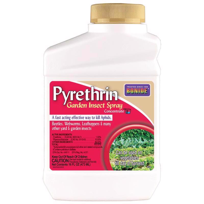 Pyrethrin Bonide Garden Insect Spray Concentrate 16 oz