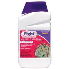 Bonide Eight Insect Control Vegetable, Fruit & Flower, 32 oz Concentrate Long Lasting Insecticide for Beetles and More 443