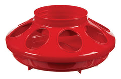 Little Giant Farm & Ag 806RED 1 Quart Red Baby Chick Feeder