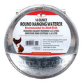 Little Giant Hangable Poultry Waterer| Galvanized Round Hanging Poultry Waterer | Hanging Chicken Waterer | Chicken Canteen 167451