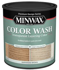 Minwax 404140000 Wash Transparent Layering Color, Barnwood Brown, 171 Ounce 401140000