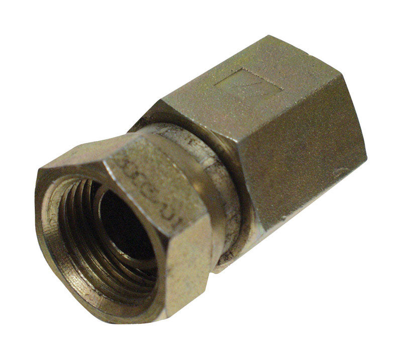 Apache 39004800 1/2" Female Pipe x 1/2" Female Pipe Swivel Hydraulic Adapter (Style 1405)