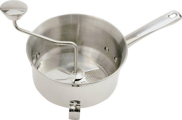 Norpro, Silver Multi-Purpose Food Mill, Stainless Steel, 2 qt 593