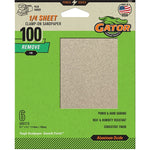 ALI INDUSTRIES 5032 100 Grit Sandpaper, 4.5 Inch x 5.5 Inch