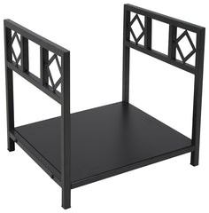 Simple Spaces B90053BK Firewood Rack Black