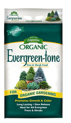 Espoma Organic Evergreen-Tone 4-3-4 Natural & Organic Fertilizer and Plant Food for Evergreen Trees & Shrubs. 18 lb. Bag. Use for Planting & Feeding to Promote Optimum Growth ET18