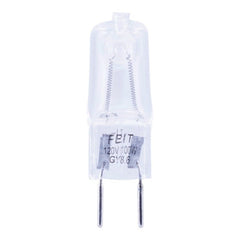 Feit Electric 100-Watt Halogen Bulb, Dimmable, GY8.6 Base, 1600 Lumens, Warm White 3000K, Ideal for Accent, Display, Appliance, Pool & Spa Lighting, 2,000-Hour Lifespan, BPQ100/8.6/CAN BPQ100/8.6/RP