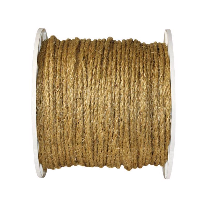 ROPE SISAL NATURAL 1/4INX600FT