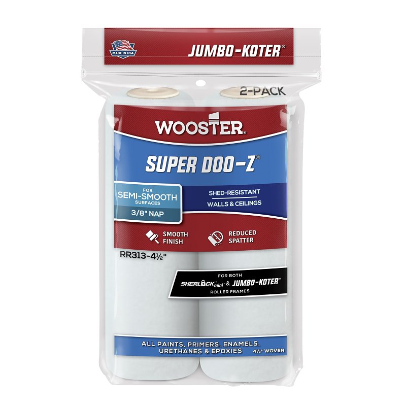 JK 2PK 3/8" WHT Cover