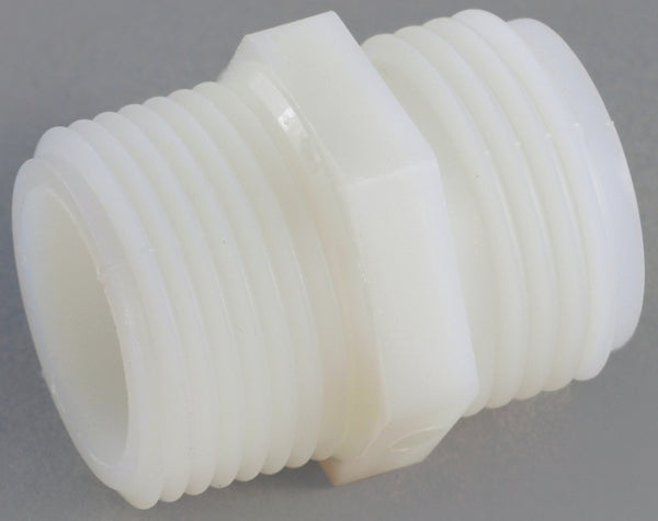 ANDERSON METALS 53778-1212 3/4Mgh x 3/4MPT Adapter GHT x MPT Nylon