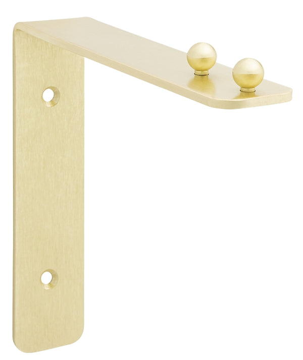 National Hardware N275-504 Square Plant Hanger, 7", Brushed Gold