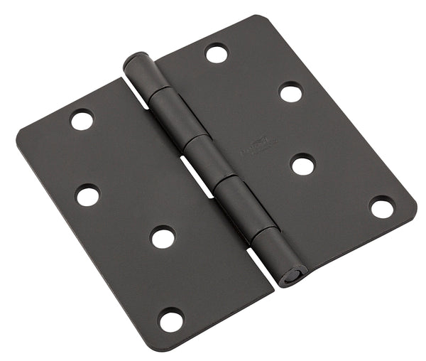 National Hardware - V512RC 4" x 4" x 1/4" Raidus Door Hinge N830-432