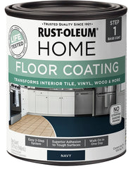 Rust-Oleum 365931 Floor Coating Base Coat Navy Quart