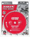 Diablo Tools 6-1/2 Inch X 60-Tooth Steel Demon Saw Blade For Very Thin Mild Steels D0660F