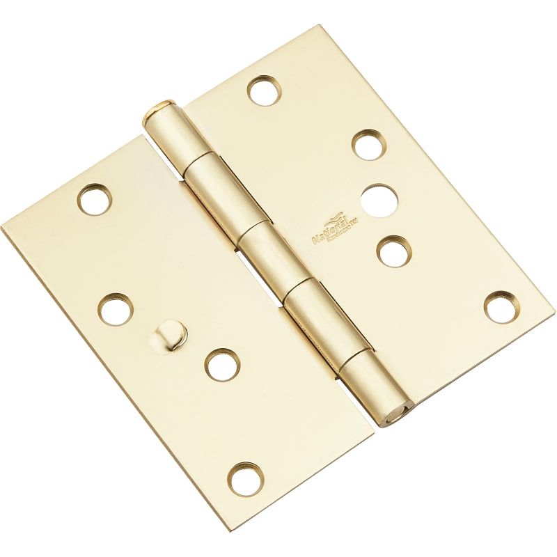 National MFG CO N830403 Square Door Hinge, 4"