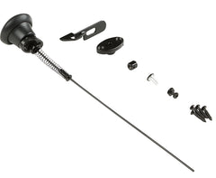 National Hardware N109-070 Gate Latch Cable Pull, Black