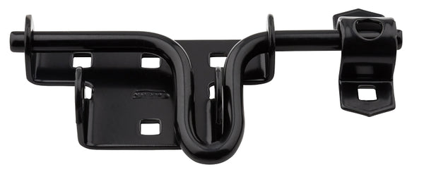 National Hardware N109-027 Slideboltltchblk Black Steel