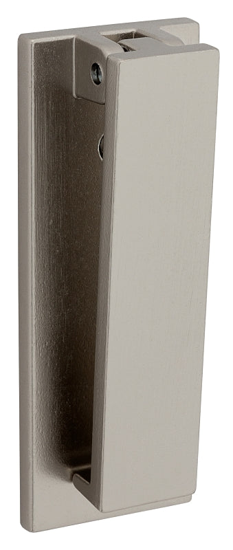 National Hardware N336-704 Reed Door Knocker, 4-3/4", Satin Nickel